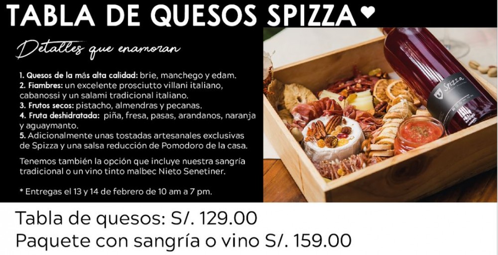 Tabla de Quesos San Valentín + Vino Nieto Senetiner 750